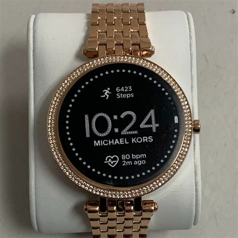 michael kors smartwatch dw11m2|michael kors darci 5e review.